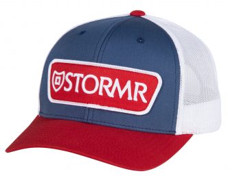 STORMR® Patch Mesh Hat Red, White and Blue